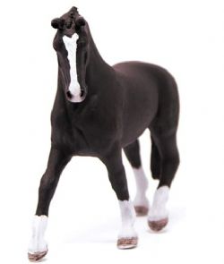 SCHLEICH - JUMENT HANOVRIENNE MORELLE #13927